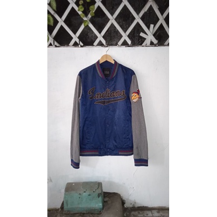 Jaket Varsity MLB Indians