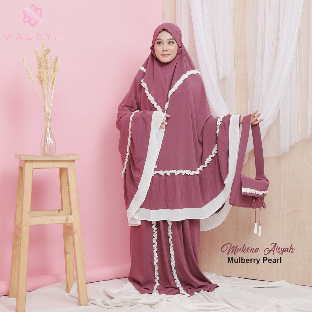 Mukena Dewasa Katun Aisyah Series Valdya