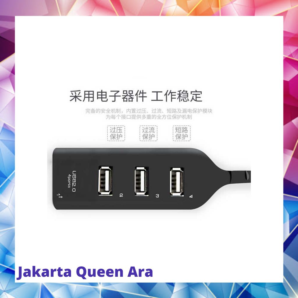 Portable USB Hub 2.0 4 Port - HB30000