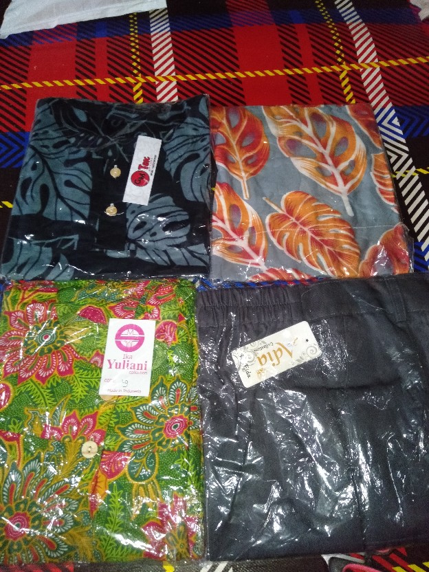 Long Gamis Motif Batik