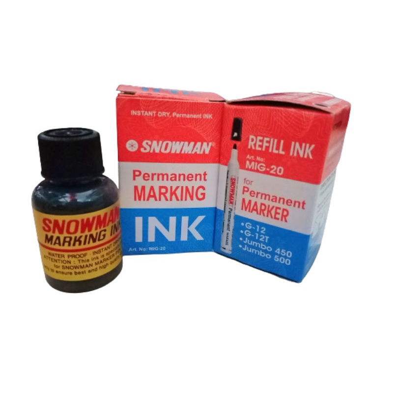 

Tinta Spidol Permanen/ 3 pcs