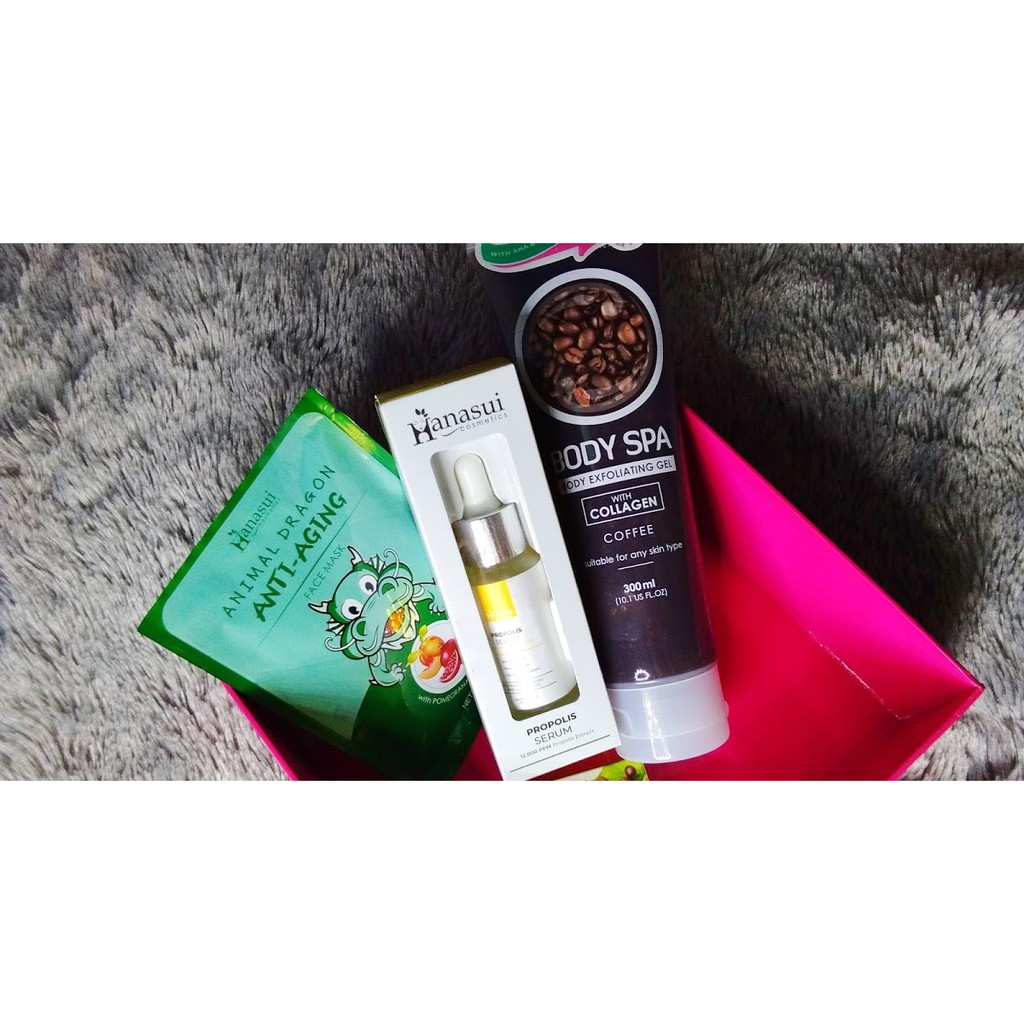 Hanasui Body Spa Peeling Gel/ Peluntur Daki BPOM Original 100% GK