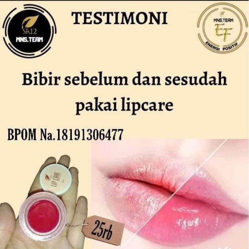 LIPCARE SR12/pelembab bibir/bibir merah alami