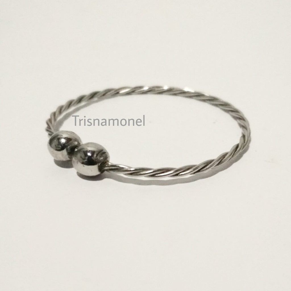 GELANG MONEL ORIGINAL ANAK DAN DEWASA MOTIF ULIR