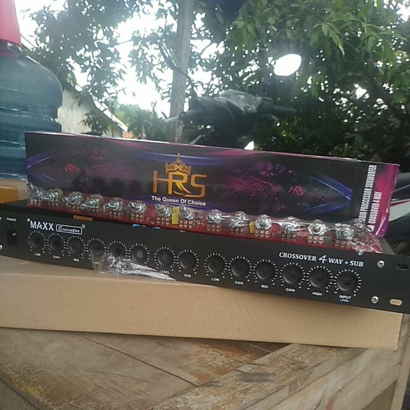 PAKET "KIT CROSSOVER 4 WAY+SUB +BOXNYA" HRs