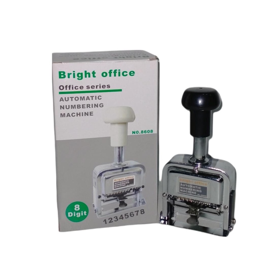 

STEMPEL CAP NOMOR OTOMATIS 8 DIGIT AUTOMATIC NUMBERING MACHINE