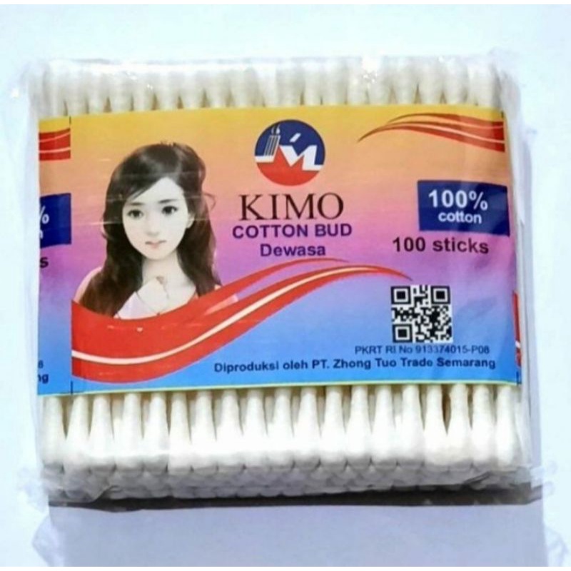 Cotton Bud Dewasa &amp; Baby 100pcs/Korek Kuping/Pembersih Telinga