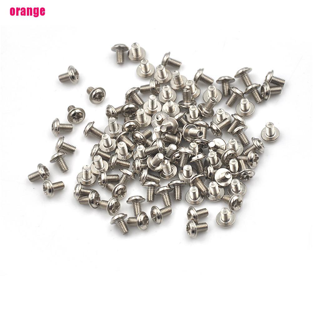 (Happy) 100pcs Sekrup Hex Presisi Psu 6 / 32 &quot;Untuk Casing Pc