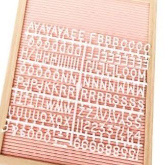 

LANGSUNG KIRIM.. (INCLUDE HURUF)LETTER BOARD PAPAN NAMA BAYI LUCU 40X28CM