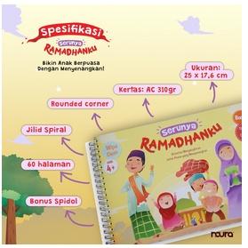 Serunya Ramadhanku Wipe&amp;Clean : Aktivitas Mengasyikan Untuk Puasa Yg Menyenangkan+SPIDOL