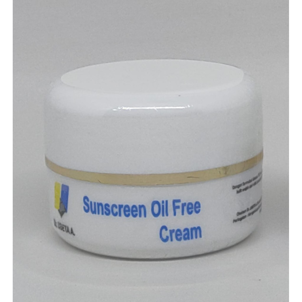 Dr. UBETA A. SUNSCREEN OIL FREE 12,5 g. Krim Pagi Pelindung Sinar Matahari Klinik Dr. Ubeta A.