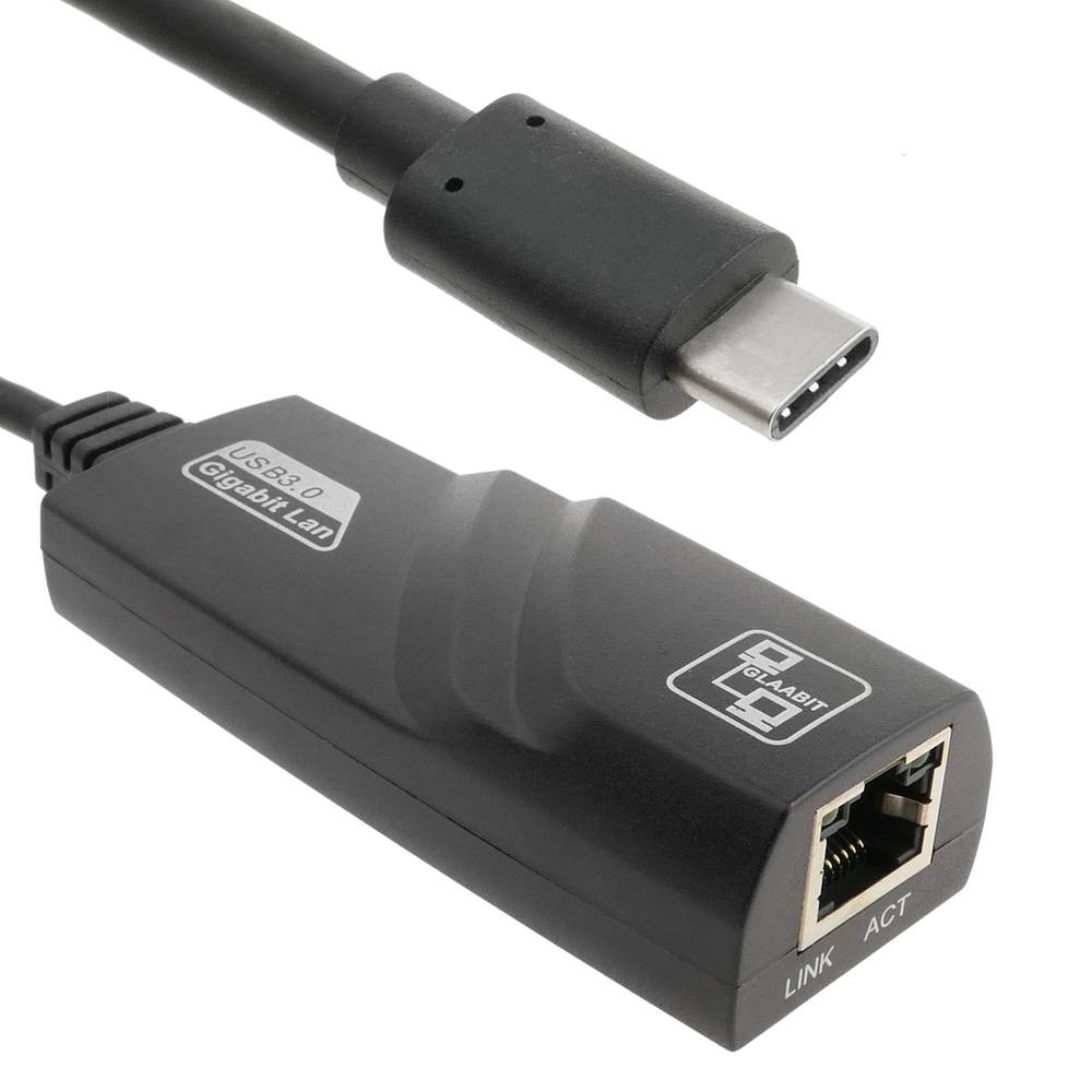 Converter USB3.0 Type C To LAN Adapter Gigabit Ethernet