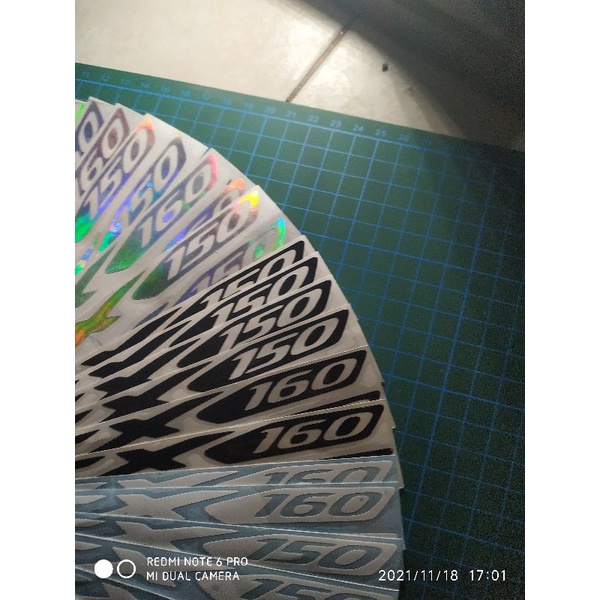 stiker Emblem PCX 150 &amp; pcx 160 terbaru