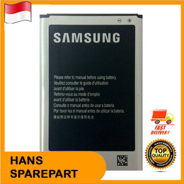 BATERAI BATERE BATTERY SAMSUNG GALAXY NOTE 3 SM-N900 ORIGINAL