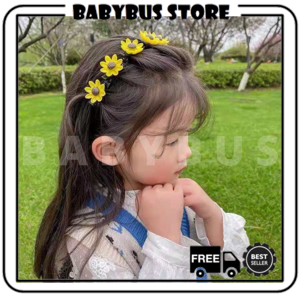 BBS B19 Bando Jepit Fashion Rambut 2 in 1 Aksesoris Rambut Wanita Anak Dewasa Lucu Karakter