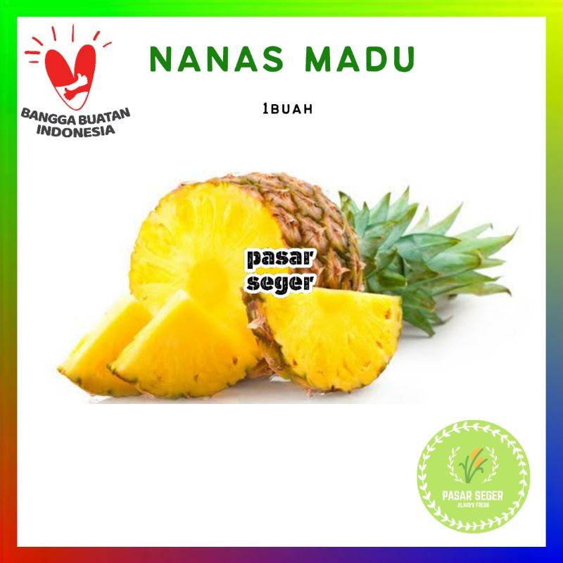 

nanas madu kupas [1 buah]