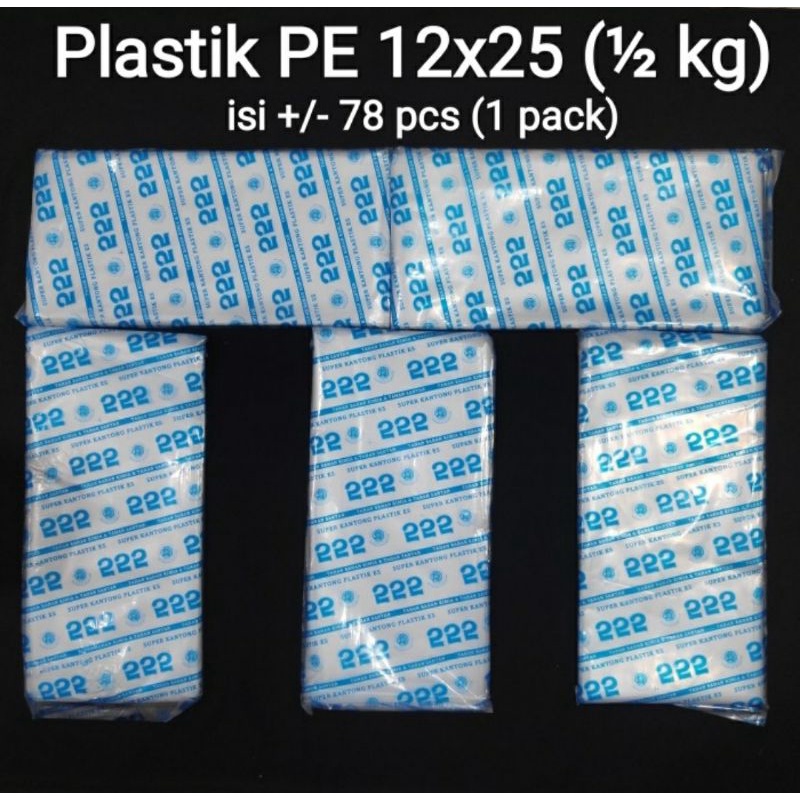 Jual Kantong Plastik PE (Semua Ukuran) Plastik Gula, Plastik Es ...