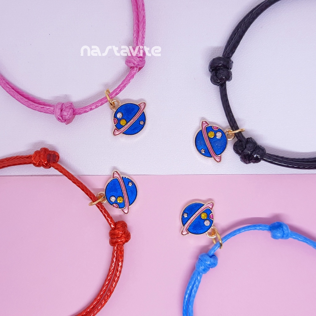 Gelang Couple sahabat pacar bestie 3 orang planet murah