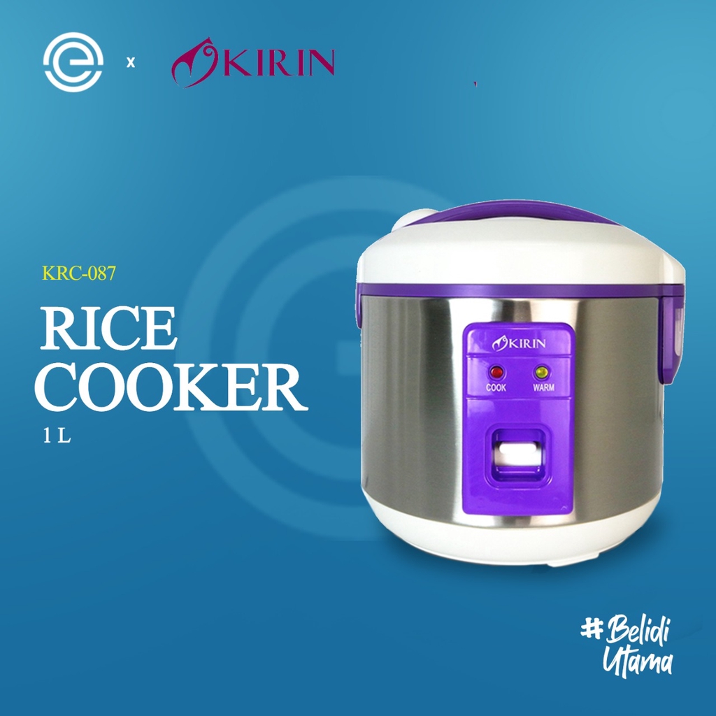 KIRIN Rice Cooker 1 Liter KRC-087