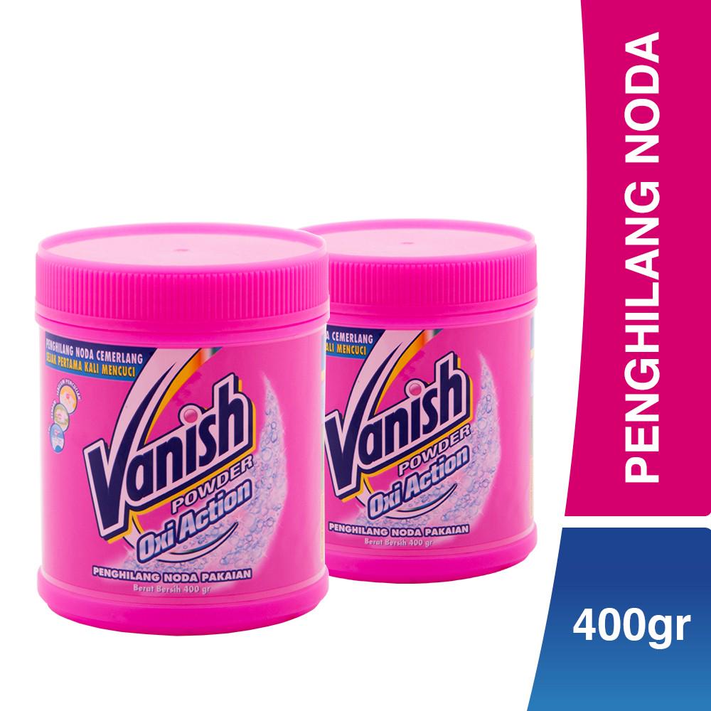 Vanish  Penghilang Noda  Oxi Action Powder 400gr x2 Shopee   Vanish  Penghilang Noda  Oxi Action Powder 400gr x2 Shopee