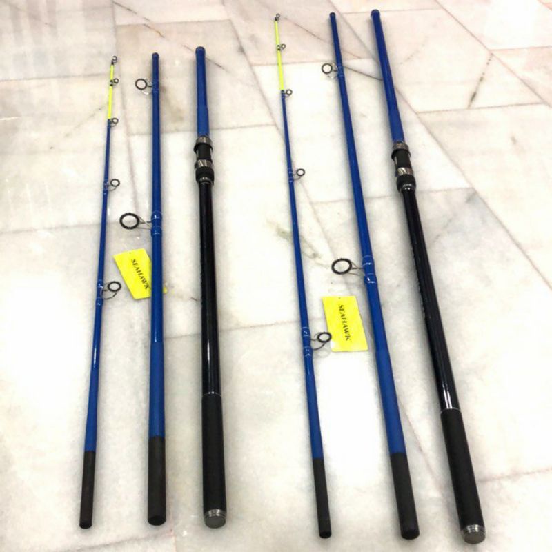 Joran seahawk wind surf sambung 3, joran Pasiran pinggiran 360-390-420-450