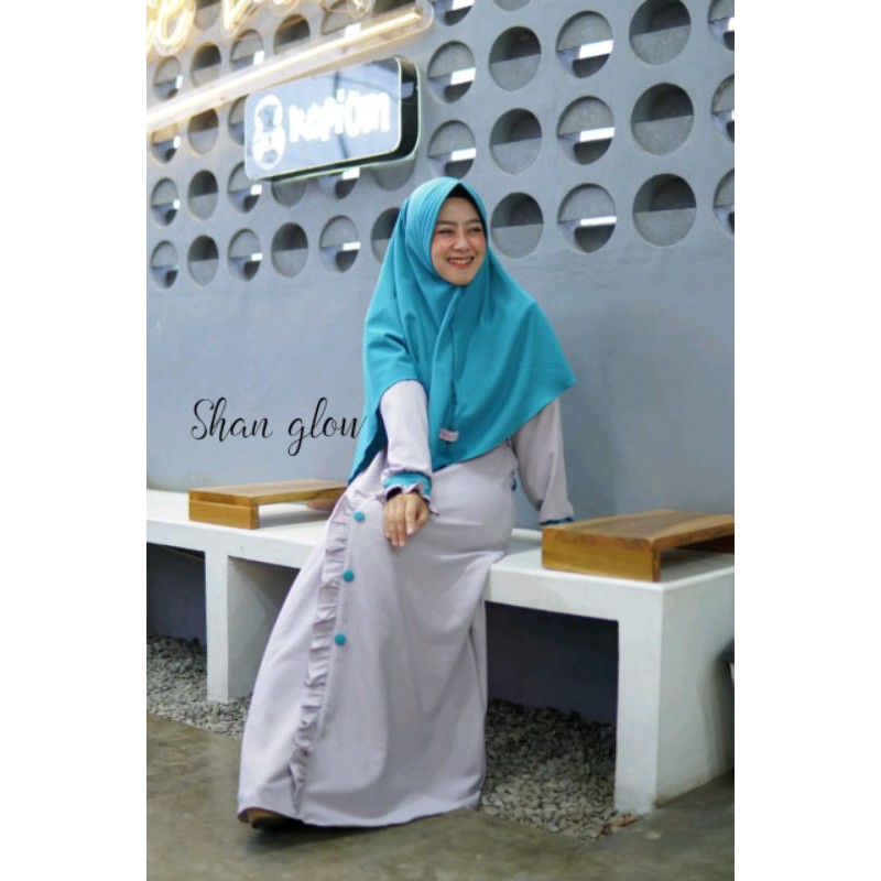 GAMIS MARYAM ORIGINAL SHAN GLOW / GAMIS REMAJA SET KHIMAR