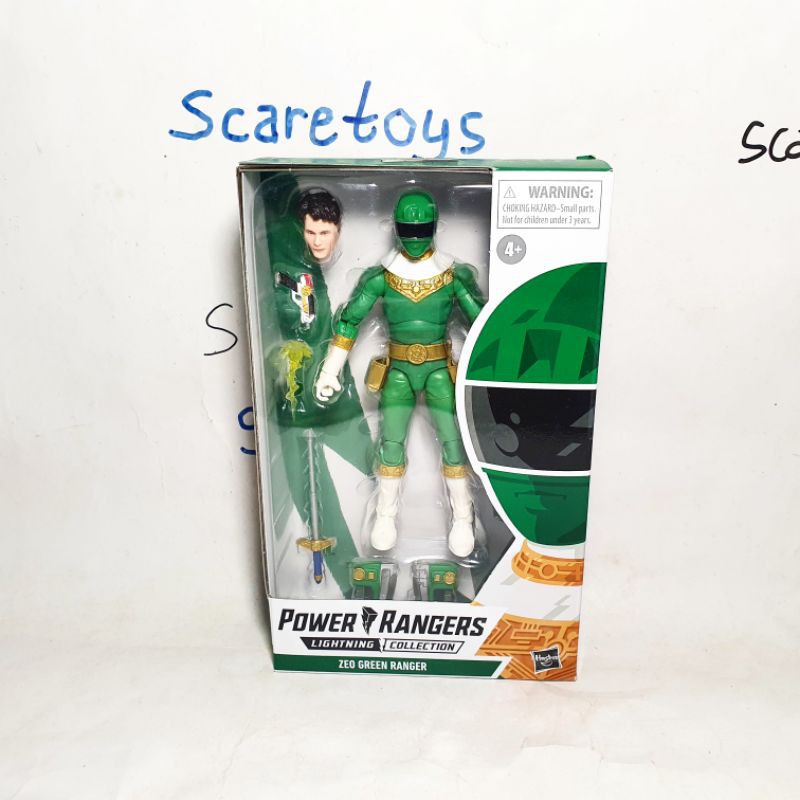 Hasbro Power Rangers Lightning Collection Zeo Green Ranger Oh Ranger