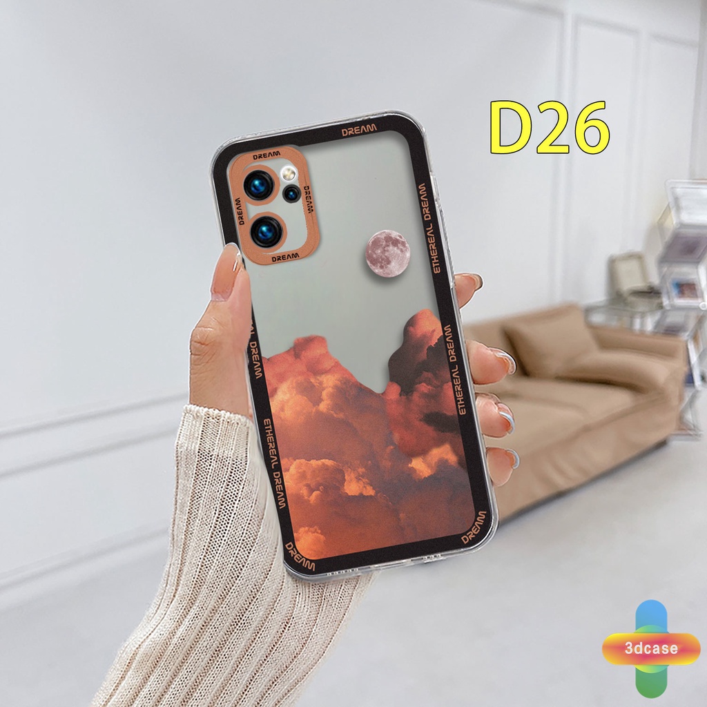 Soft Case OPPO A16 A95 A55 A7 A15 A54 A5S A3S A76 A96 A5 A9 A31 A53 A33 2020 A12 A1K A16E A16K A54S Reno 4 5F 4F 4 5 06 Lite A74 A15S A52 A11K A92 A35 A11 A93 A32 A72 A94 A53S F19 F17 PRO A16S A12S A36 Ins Colorful Clouds Transparent Case