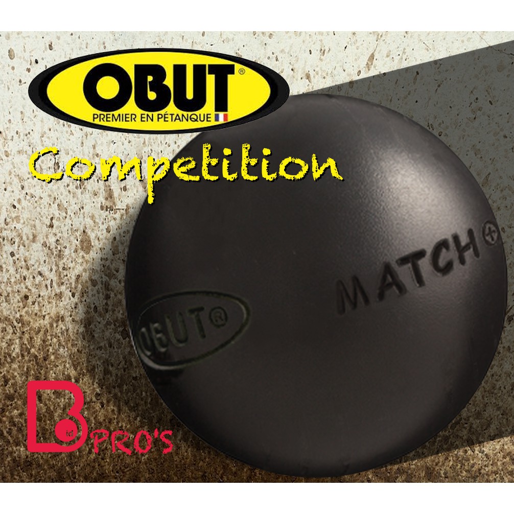 OBUT MATCH+ Petanque Competition Boules / Bosi