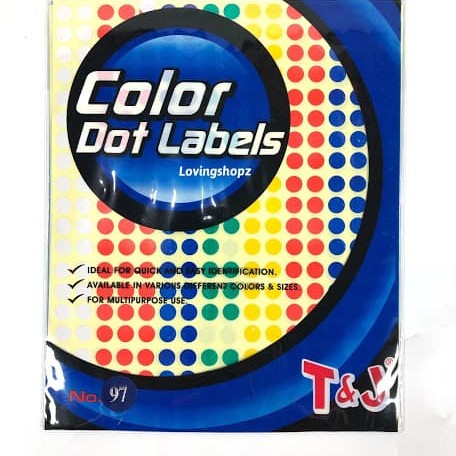 LABEL TJ COLOUR NO.97