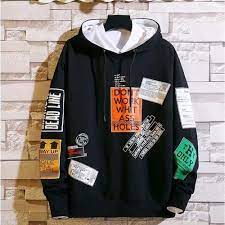HOODIE Pria ESOBOY Original sweater distro //suiter // switer // jaket gunung Jumper-DON'T WORK HITAM