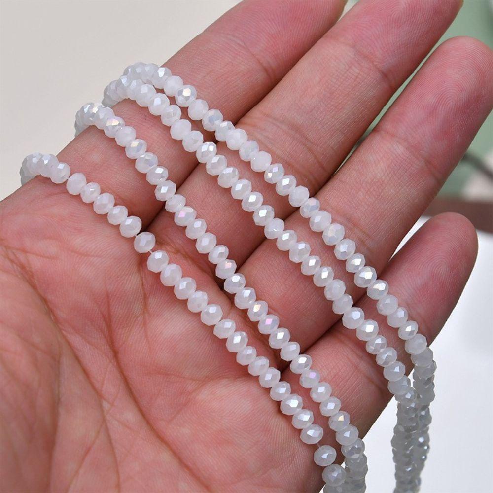 Needway Manik-Manik Dengan Lubang Warna-Warni Kalung Membuat Kerajinan Tangan Perhiasan DIY