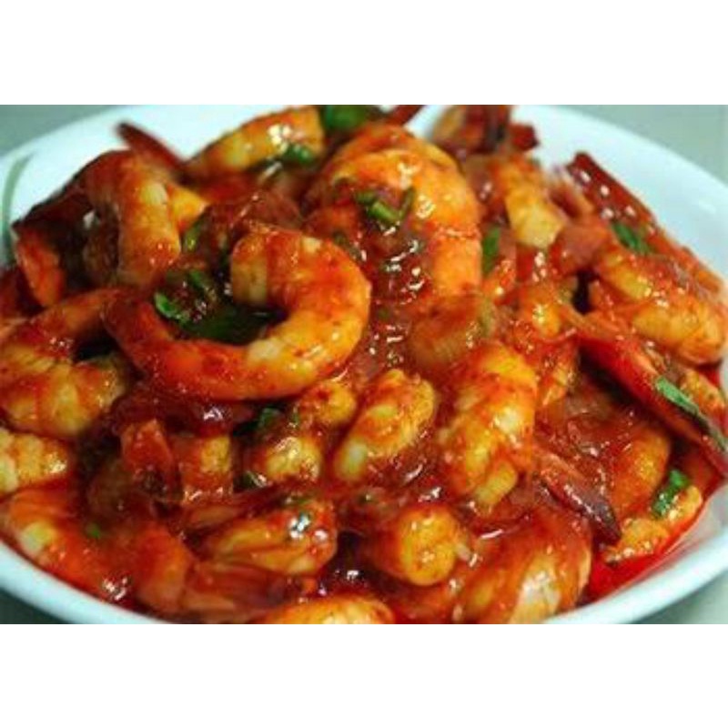 

Udang Saos Asam Manis Pedas