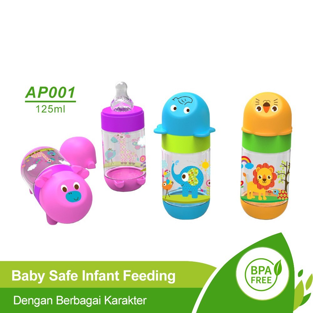 Botol Susu Bayi Baby Safe BPA FREE 150ml &amp; 250ml