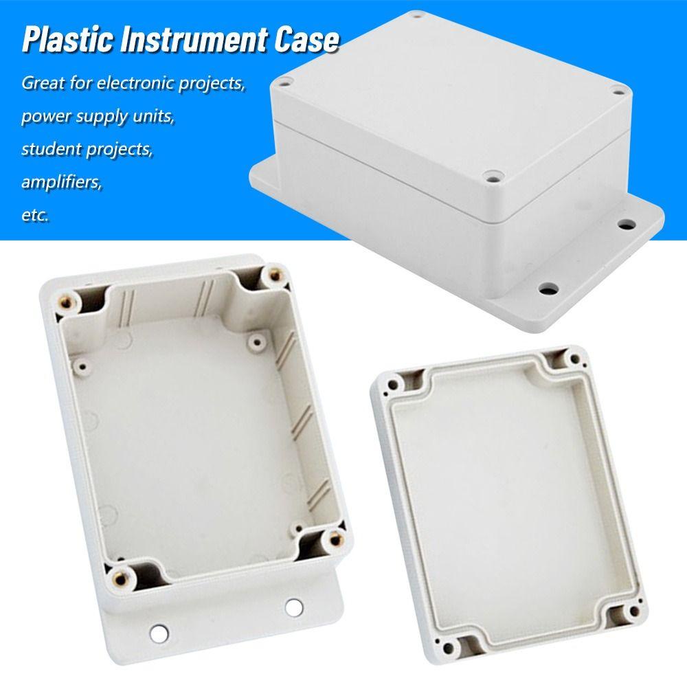 Solighter Kotak Proyek Elektronik Hot ABS Plastik DIY Modul Instrumen Case