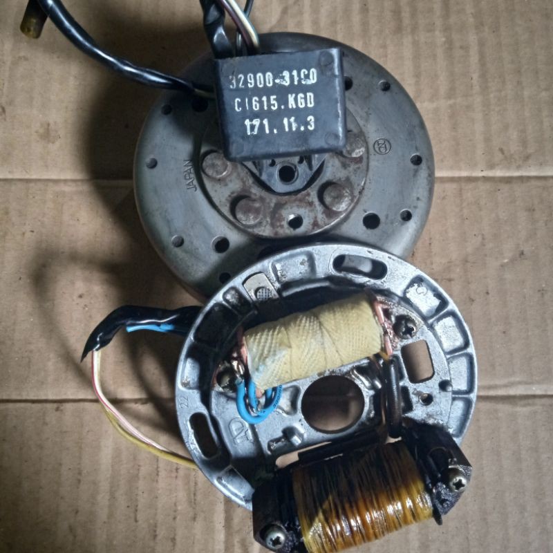 spul magnit pengapian suzuki RC pnp satria 2tak satria RU HIU  LUMBA