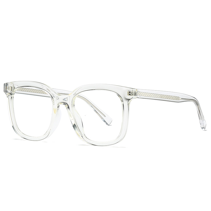 【YUZHU】COD TR90 Anti-blue Light Oversized Frame Kacamata Dekoratif Fashion