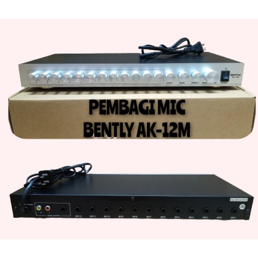 MIXER MIC ATAU PEMBAGI MIC BENTLY AK 12M PEMBAGI MIC BENTLY AK 12 M