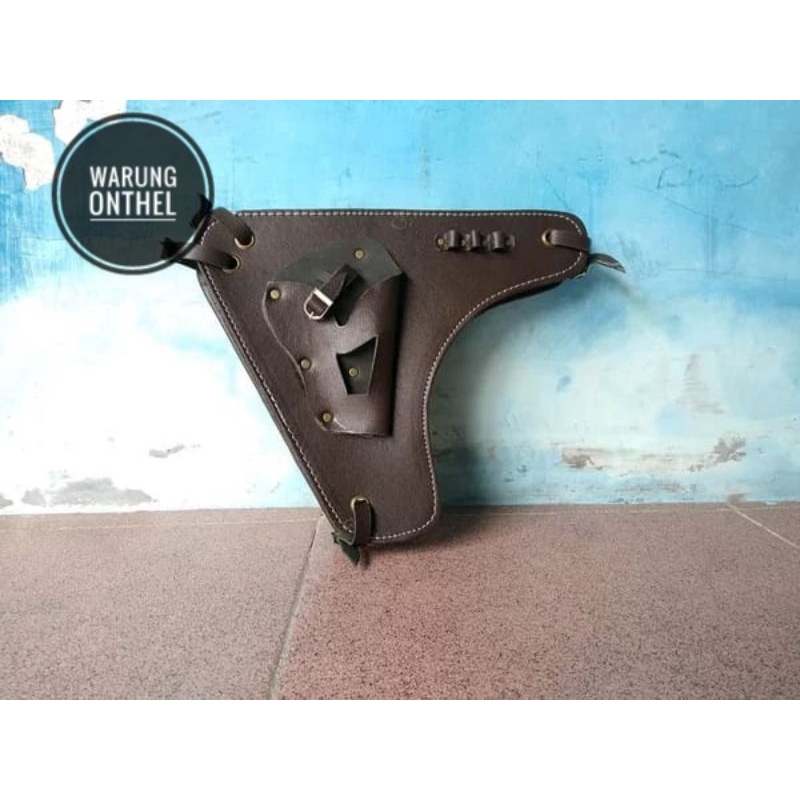 TAS PISTOL SEPEDA ONTHEL - TAS SEPEDA ONTEL - TAS BAWAH JOK SEPEDA - TAS SEPEDA ANTIK
