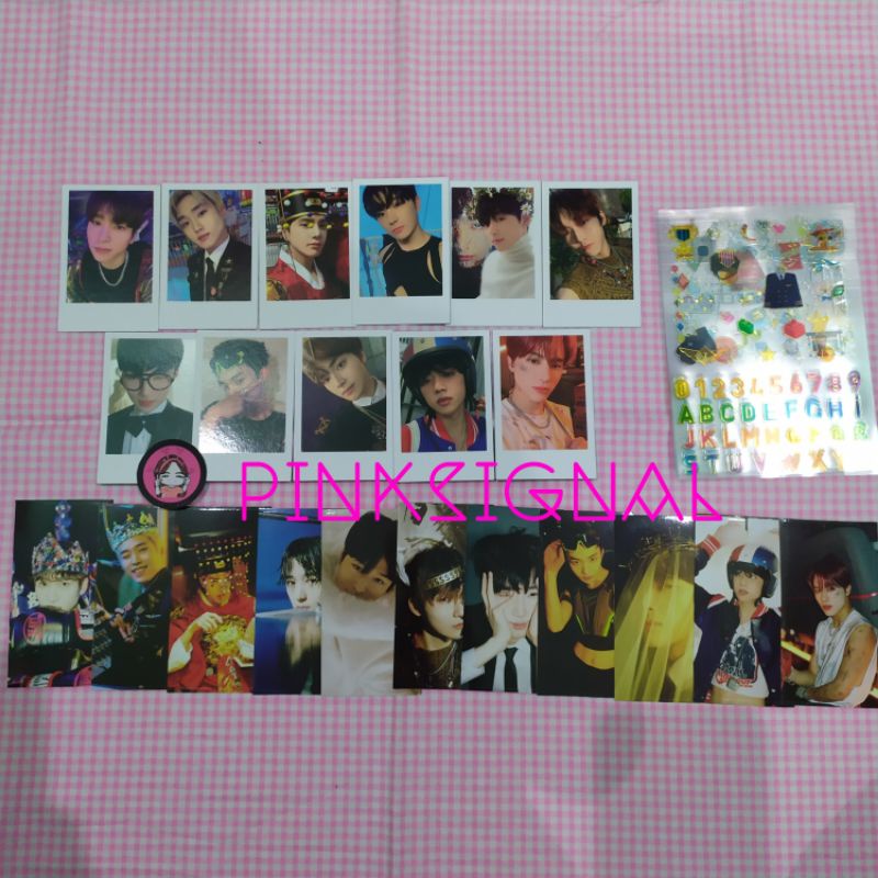 THE BOYZ MERCH BYOK BE YOUR OWN KING POLAROID DECO + STICKER PHOTO SANGYEON JACOB YOUNGHOON HYUNJAE 