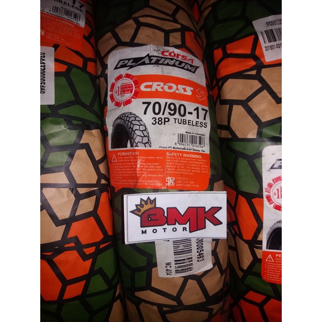 CORSA CROSS S 70/90-17 TUBELESS