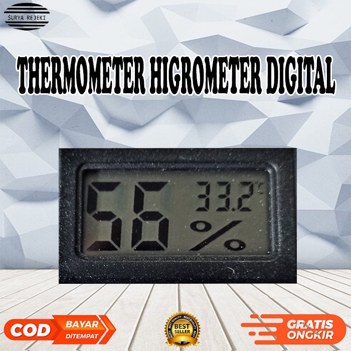 Jual termometer digital thermometer digital Higrometer digital mini