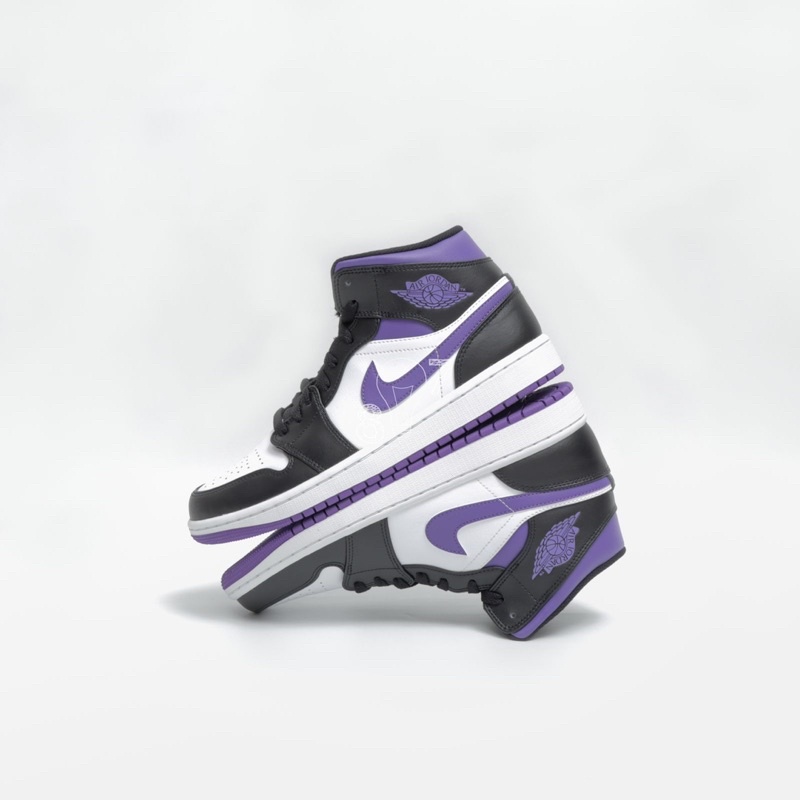 Air Jordan 1 Mid Court Purple