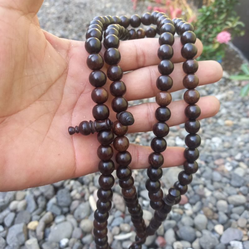 tasbih kayu stigi asli karimun jawa 10mm tasbih kayu stigi original tasbih stigi laut  tasbih kayu s