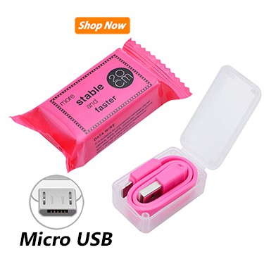 MICRO CANDY CABLE DATA Fast Charging Kabel USB Charger Android MICRO