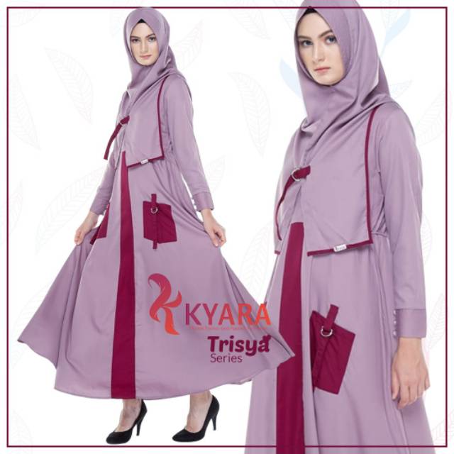 Baju gamis / Baju gamis wanita / Dress muslim / Baju muslim wanita