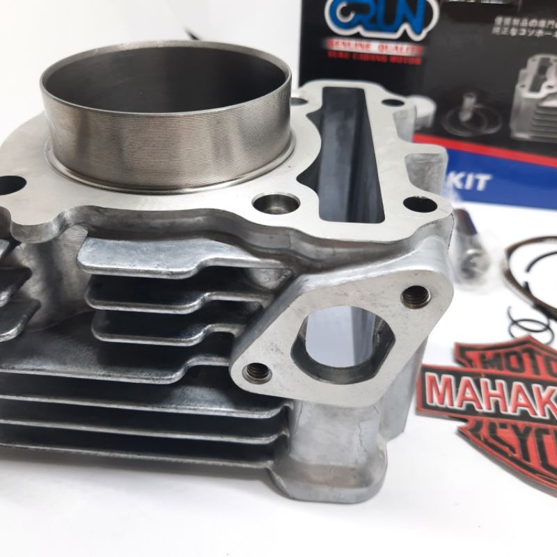 BLOK SEHER BORING PAKET BORE UP MIO J 59MM CYLINDER RACING BLOK MESIN 54P 59MM