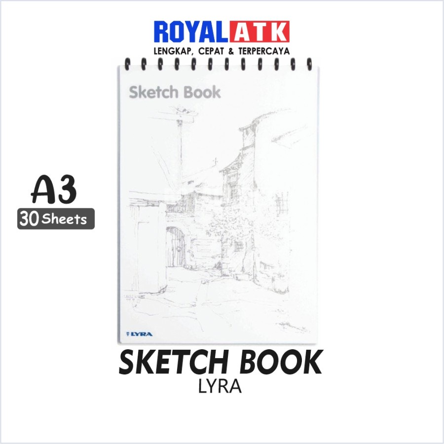 

BUKU SKETSA / SKETCHBOOK LYRA A3 30S 9210.290