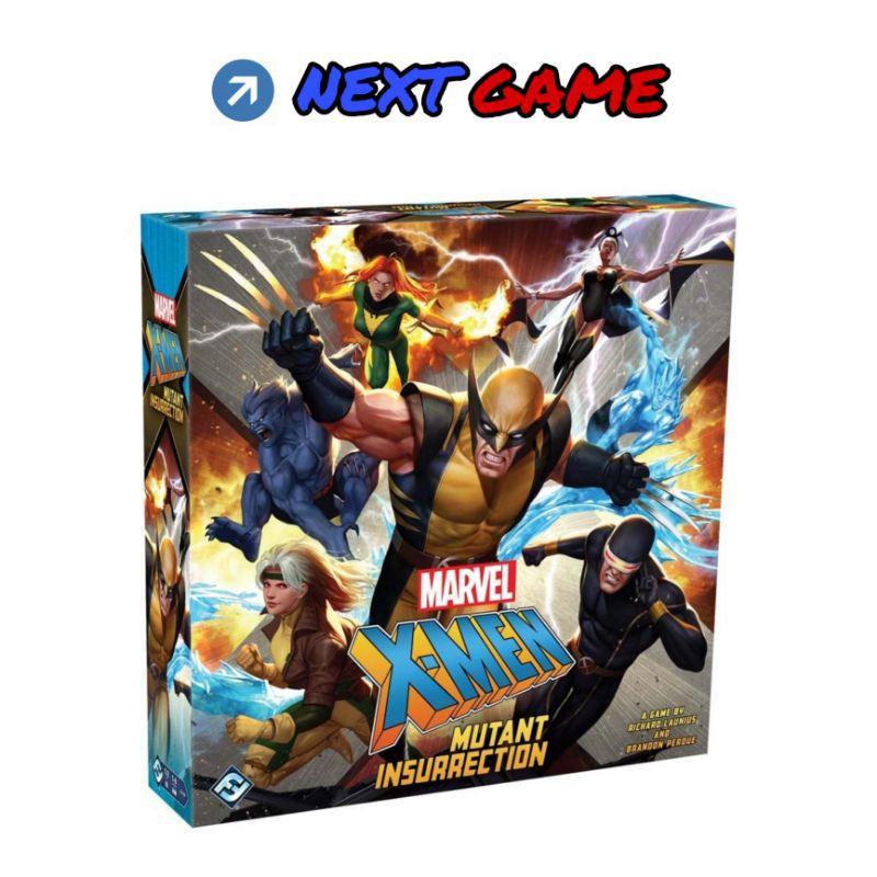 X-Men XMen Mutant Insurrection Board Game