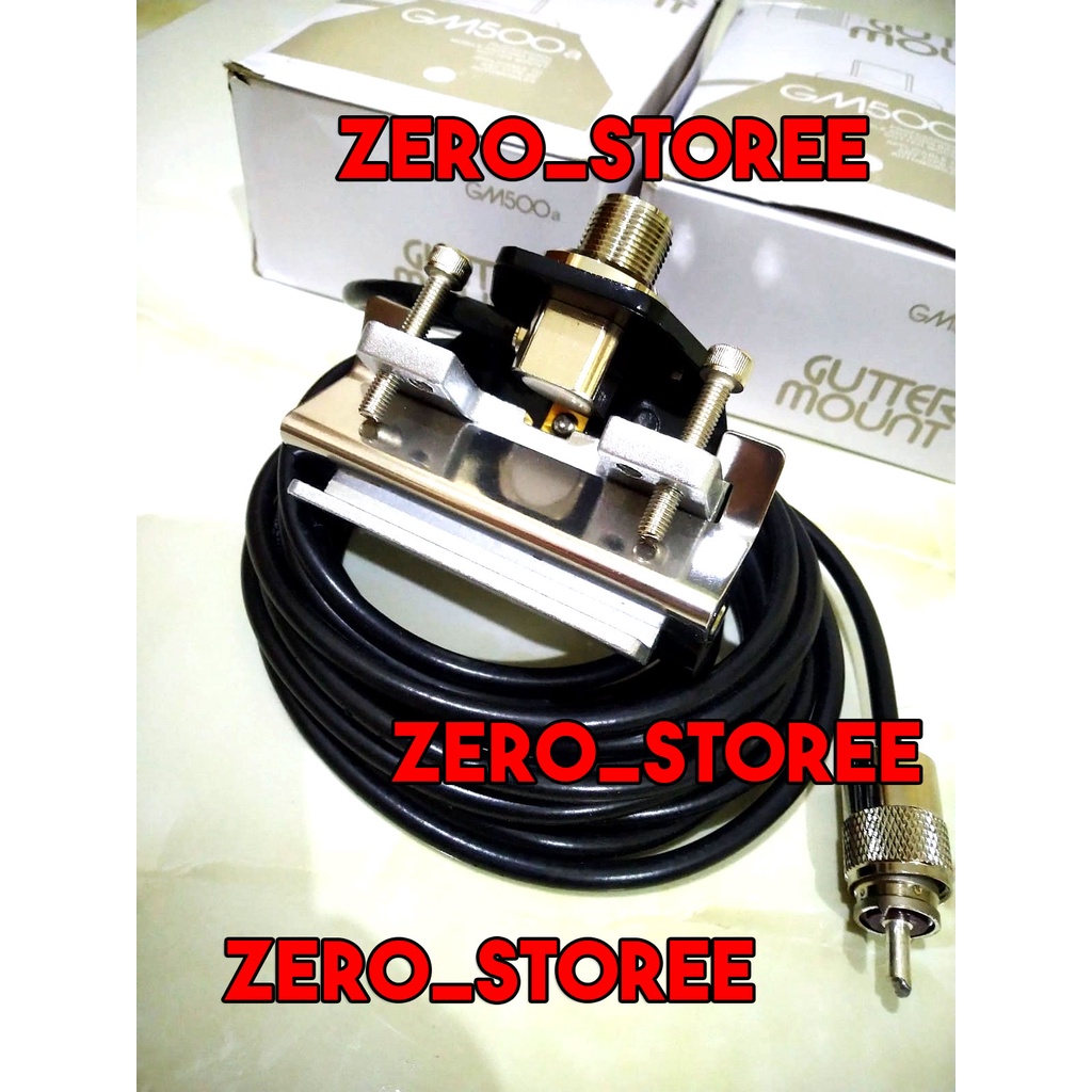 D Antenna GM500 Bracket breket Antena Talang Air Mobil Gutter Mount RIG HT gm-500 GM500a 500 GM 500a GM500 Dudukan ANtenna Radio mobil l300 kijang angkot Talang Air Antena Konektor gm500 Kabel RG58